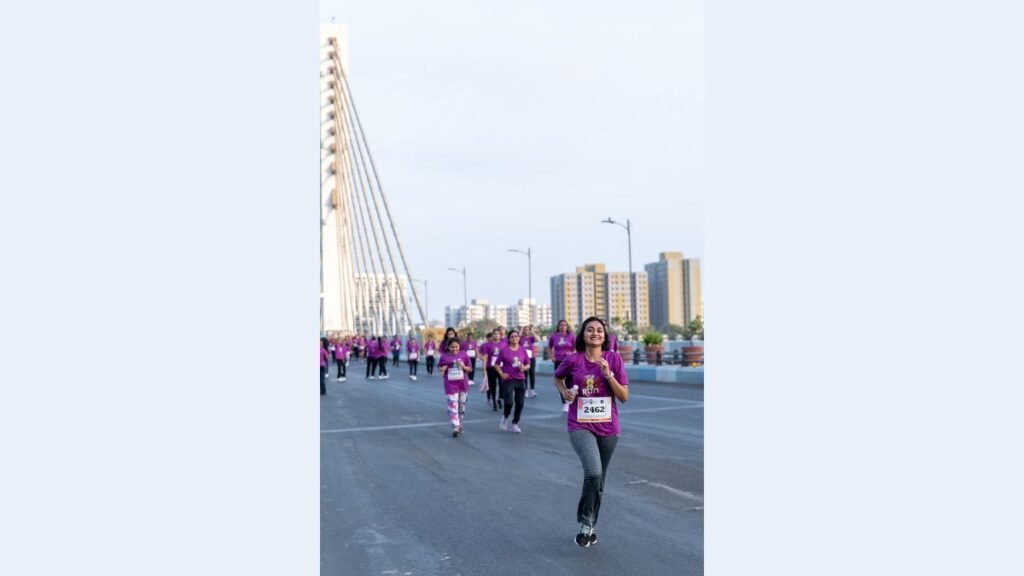 7th edition of Nimaaya Gr8 Run 2024: Surat women participate in run for health, traffic awareness and women's safety - PNN Digital