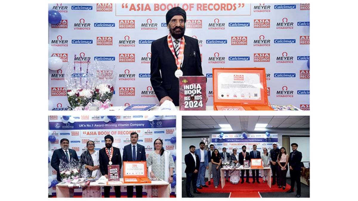 Meyer Vitabiotics Makes History on World Osteoporosis Day, Secures Spot in Asia Book of Records