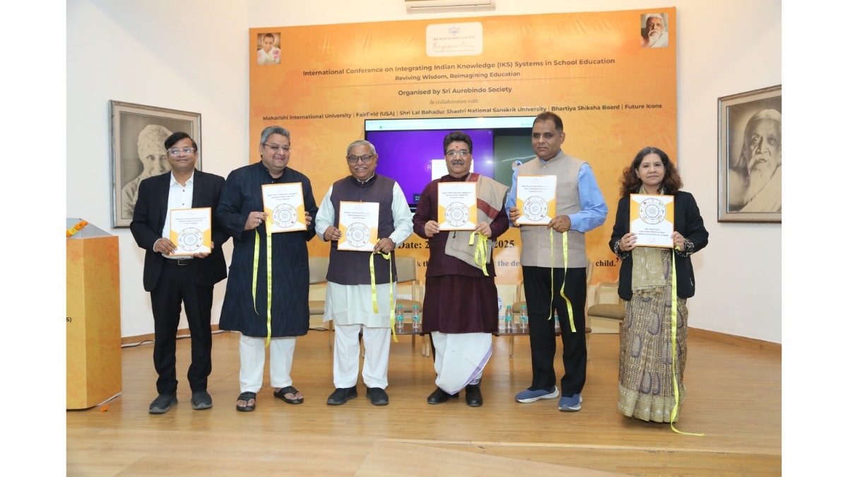 Sri Aurobindo Society initiates nationwide movement to implement Indian Knowledge Systems (IKS) in Schools