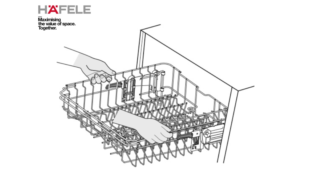 Hafele Valeriya Dishwasher: Flexibility That Fits Every Load