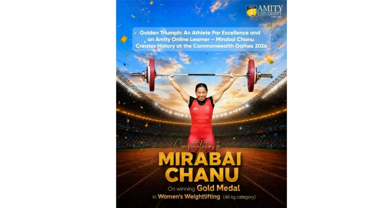 Amity Online Learners Make India Proud at the Commonwealth Games 2026 While Pursuing Their Education