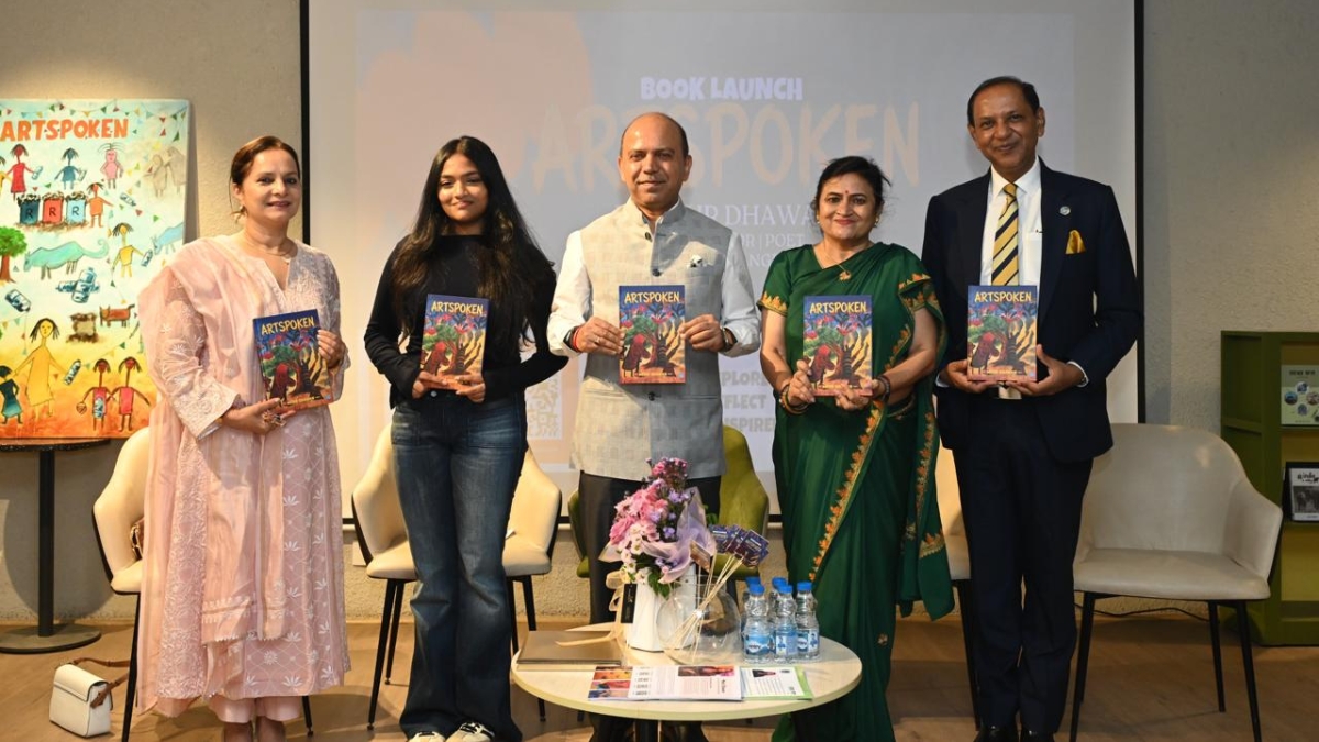 Young Artist and Author Mehr Dhawan Launches Her Book ‘ARTSPOKEN’