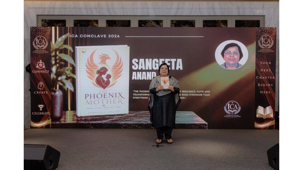 From the Ashes to a New Beginning: Ms. Sangeeta Anand Launches The Book Phoenix Mother at ICA Conclave 2026
